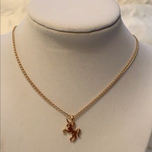 Unicorn Horse Pendant Necklace